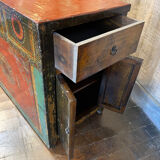 Buffet ancien chinois 4 portes + 2 tiroirs