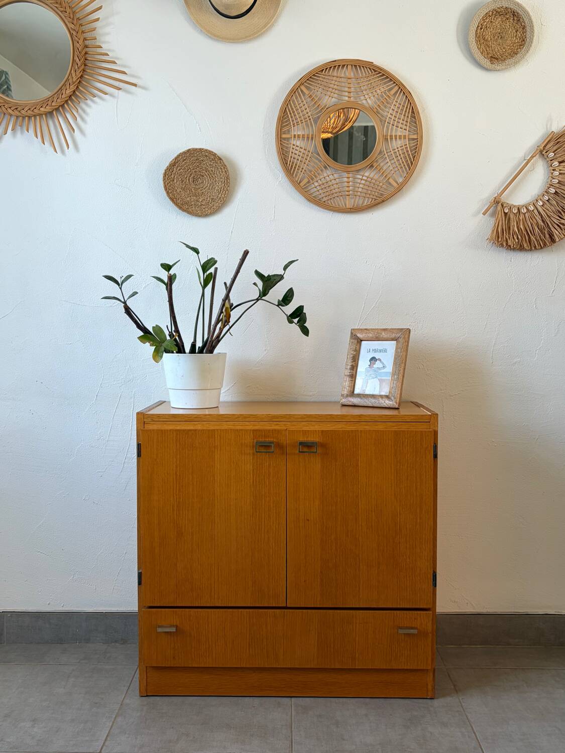 Vintage oak sideboard