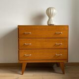 Chest of drawers 3 drawers compass feet