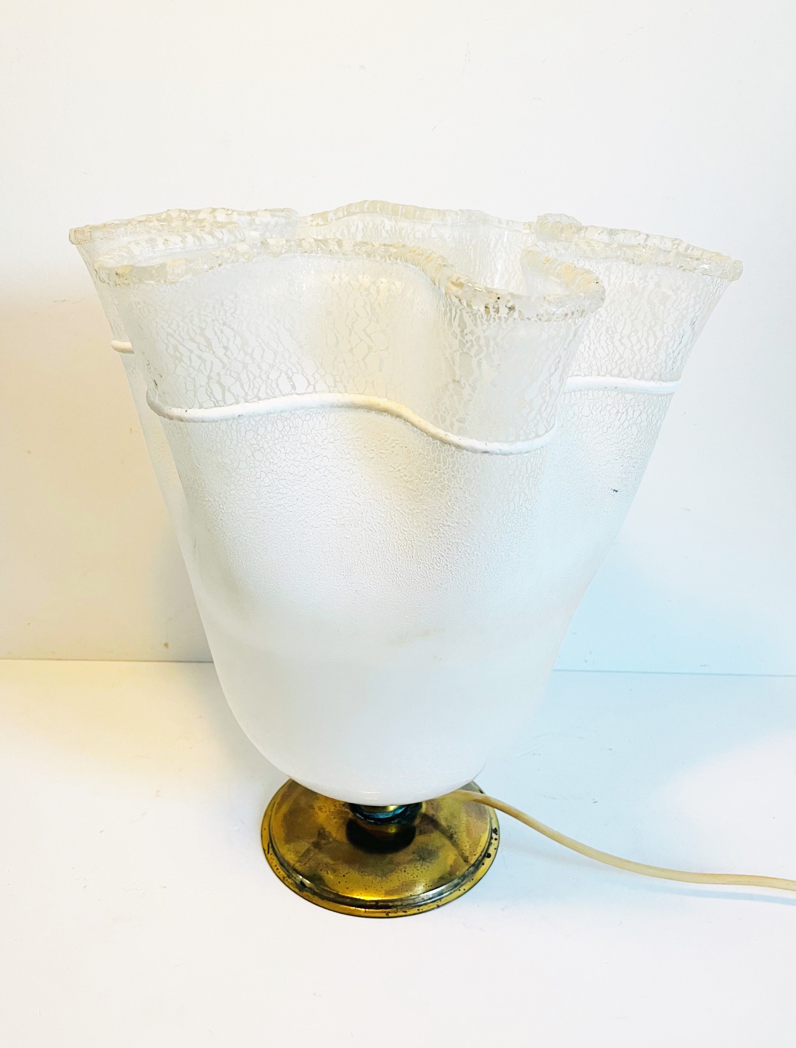 Vintage table lamp by Mazzega, 1960s