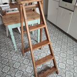 Wooden stepladder