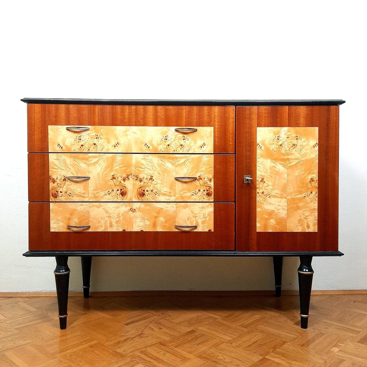 Mid-century wooden buffet by Stjepan Sekulic, 1970s