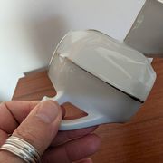 Art Deco condiment holder MS France in porcelain – 1930s