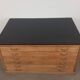 Craft cabinet with drawers for maps or drawings