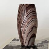 Genuine onyx marble vase, 1970 design