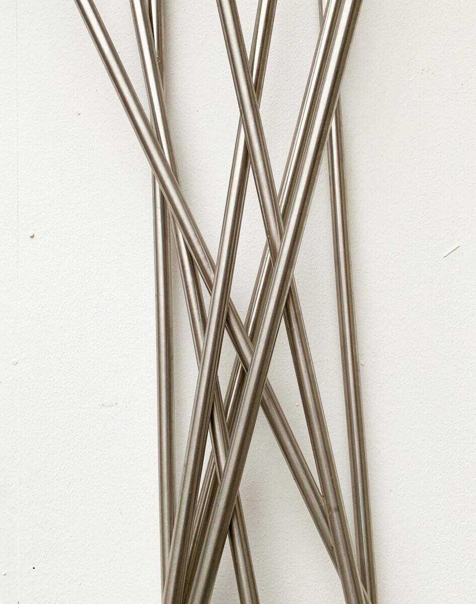 Postmodern wall coat rack