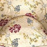 Corner armchair in carved beech, stamped jean avisse, 18th century