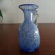 Miniature vase Scavo Seguso Vetri d'Arte iridescent glass Murano 1950