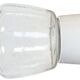 Vintage White Porcelain Ceiling Light, 1970s