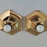 Set of three Italian Fosnova sconces - "Cloe"