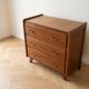 Scandinavian commode from the 1960s in wood.