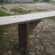 Banc de ferme ancien en bois