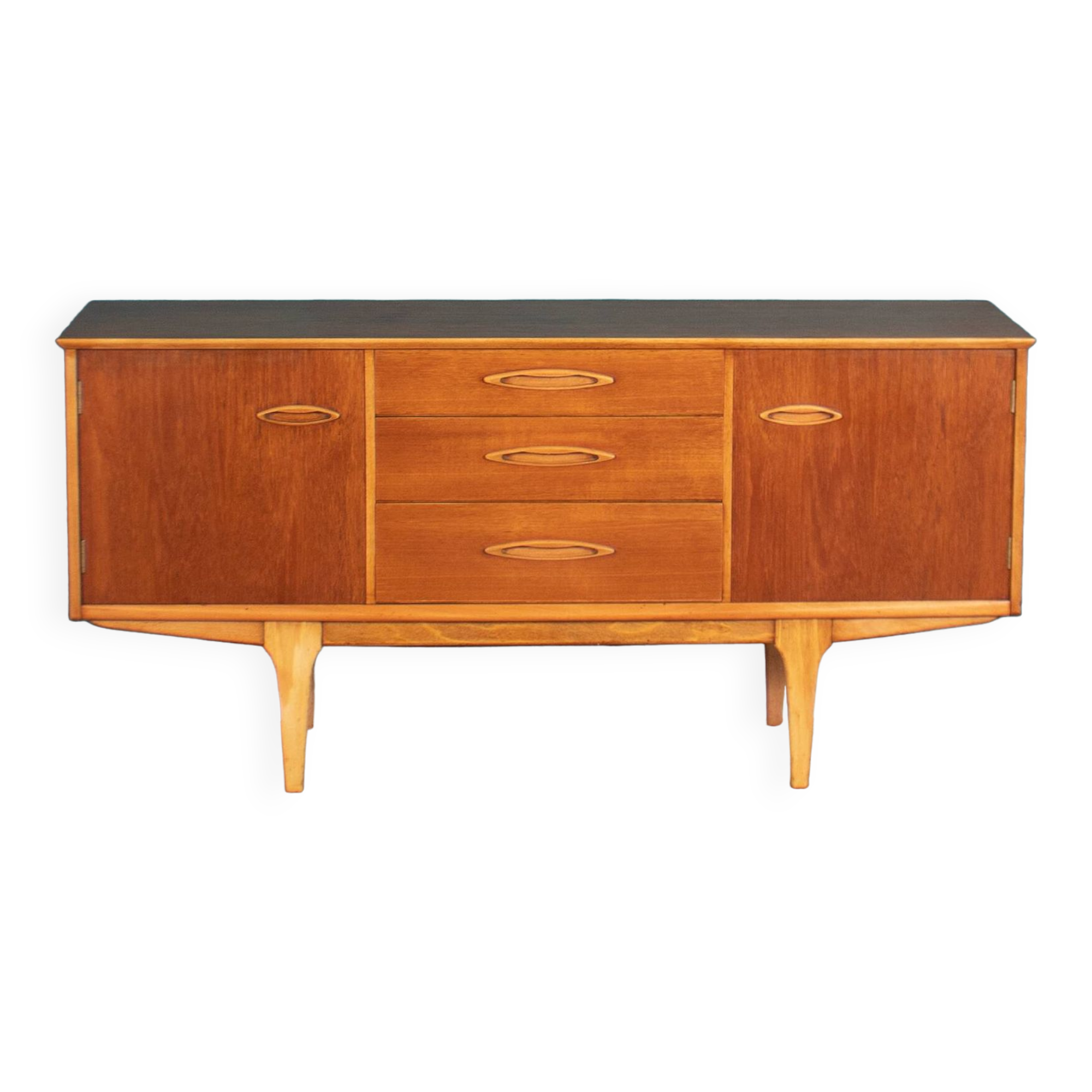 Retro Teak 1960s Medium Jentique Mid Century Sideboard