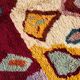 Tapis berbère M’rirt 190x310 cm – Laine épaisse – Multicolore – Fait mai