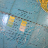 Globe Earth scan-globe a/s Denmark 1972