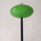 Vintage 1990s lamp with glass shade