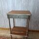 Sewing worker / Gold accent furniture