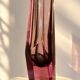 Grand vase murano sommerso 60s verre violine