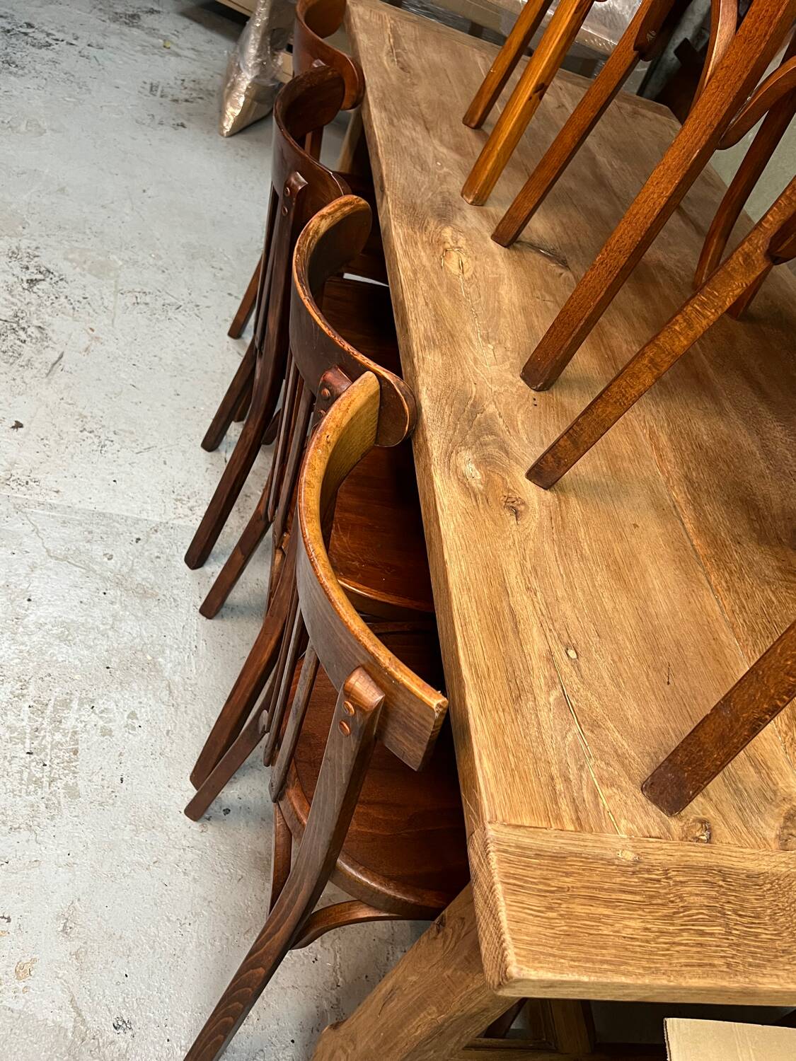 Anciennes chaises bistrot Baumann