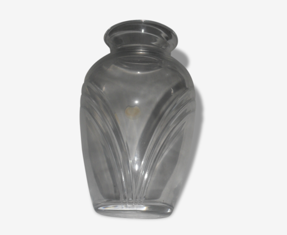 Petit vase en cristal d'Arques, années 80