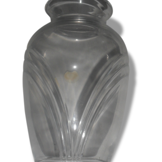 Petit vase en cristal d'Arques, années 80