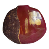 Virebent porcelain art vase