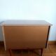 Commode pieds compas 1950 mid-century vintage