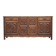 Sideboard or buffet in the Dudouyt style, made of solid oak wood.