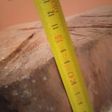 Bedside table/table washer tree trunk 3 feet iron