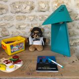 Vintage lamp for children by R&M Coudert