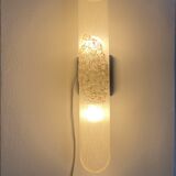 Cylindrical wall lamp from Murano 1960