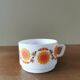 Suite of 4 large vintage cups
