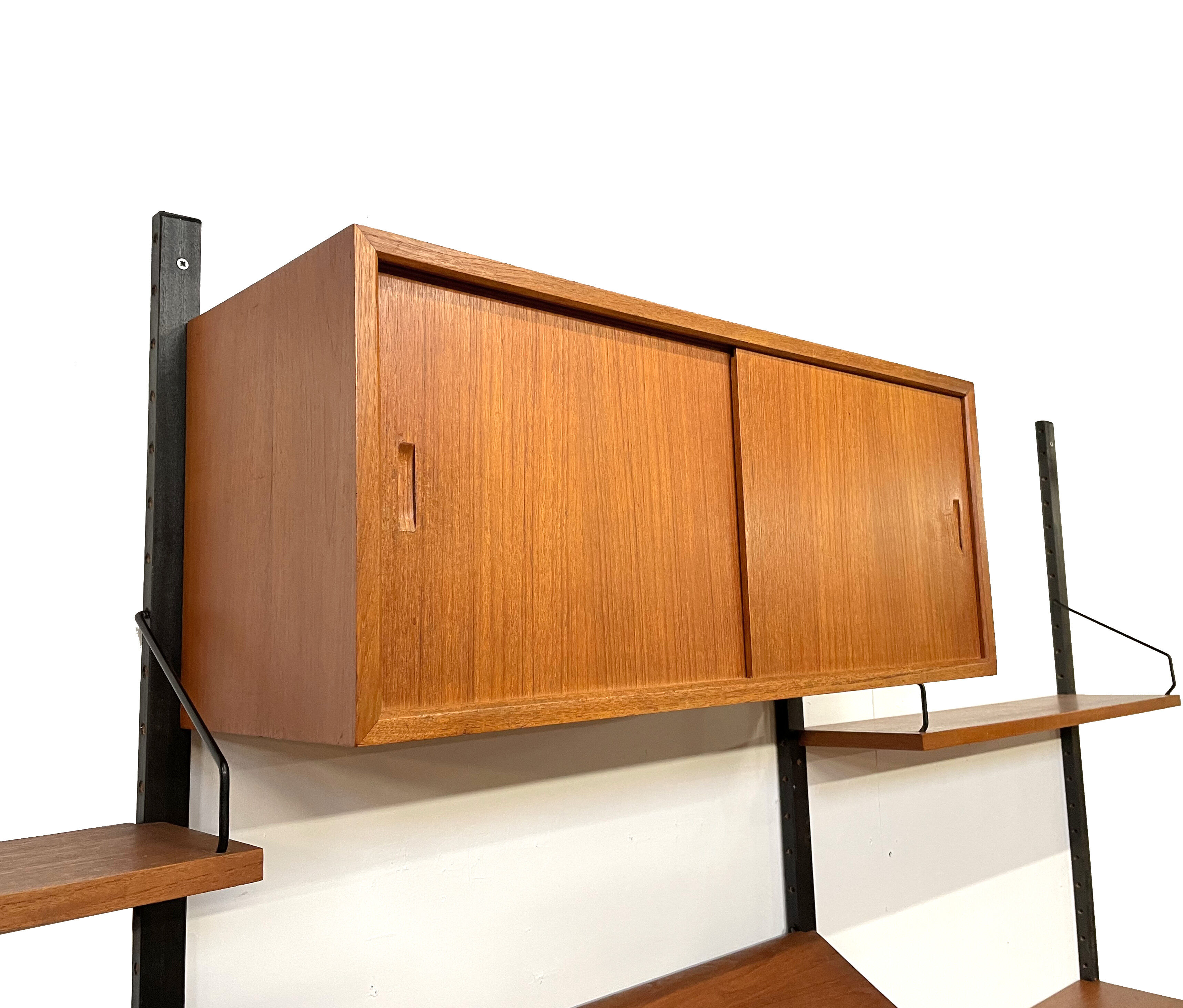 Vintage Poul Cadovius Royal System wall system wall unit