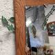Antique freestanding mirror