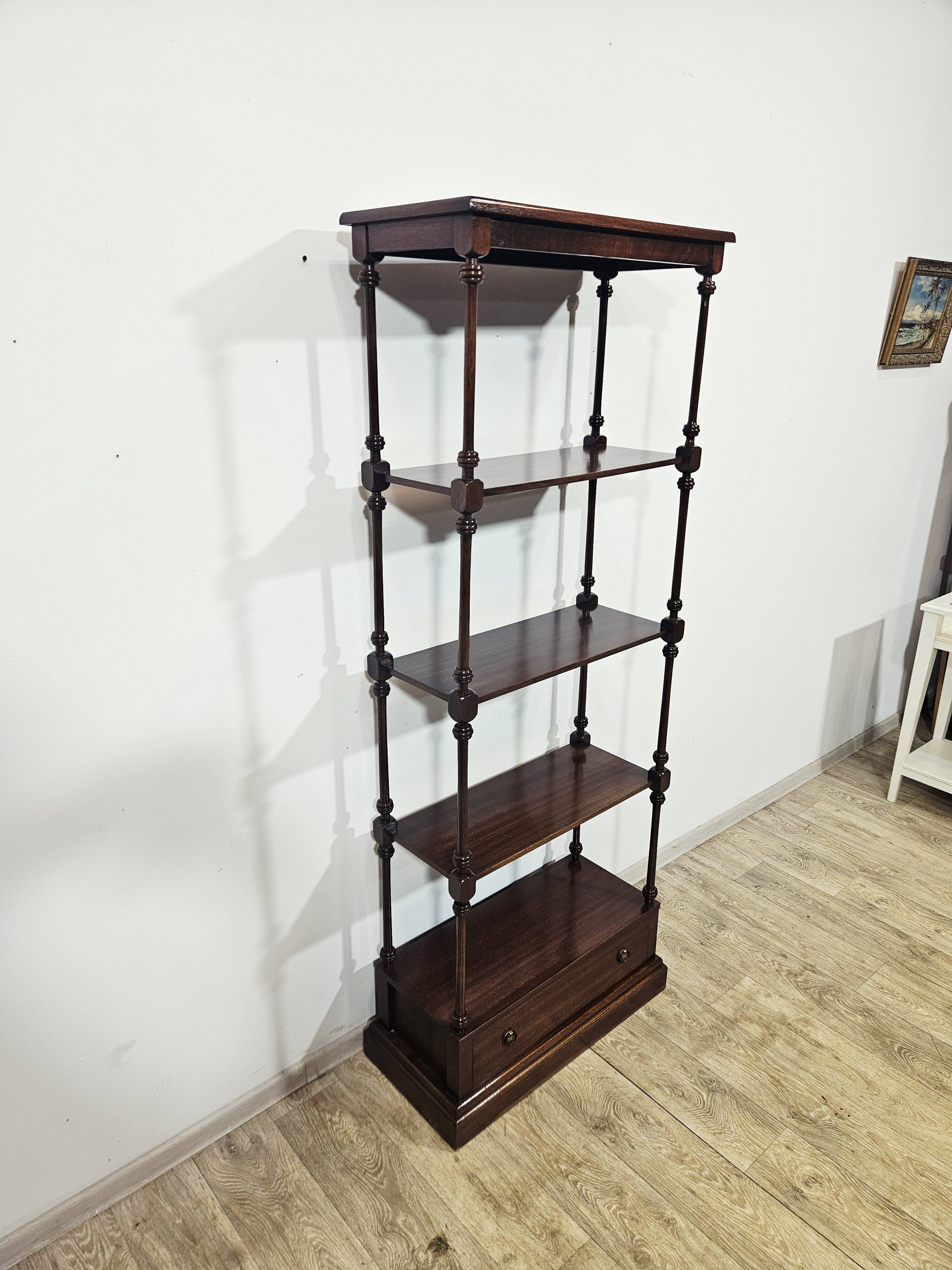 Stylish mahogany shelf/England/mid. 20th century/Classic/Unique