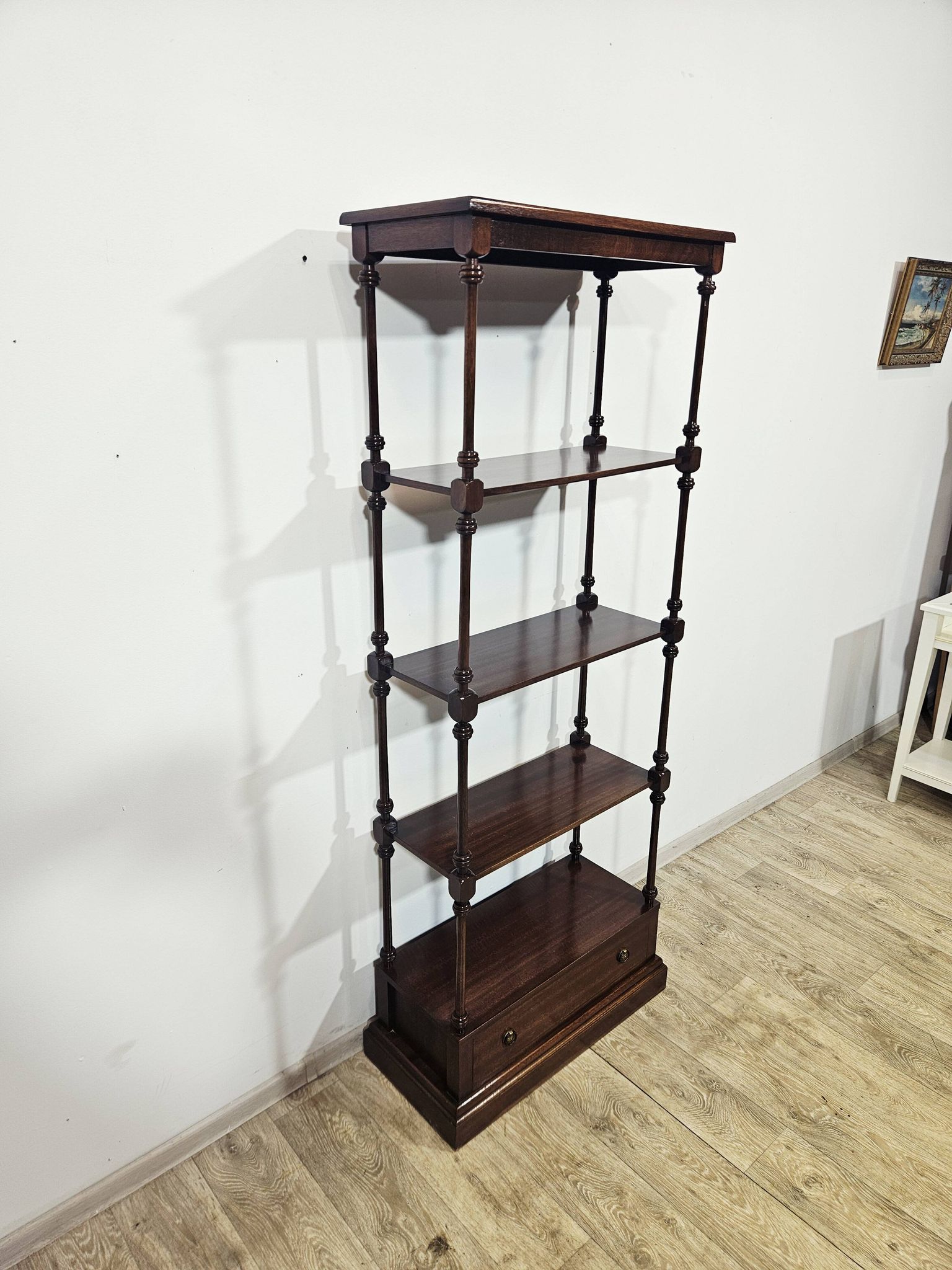 Stylish mahogany shelf/England/mid. 20th century/Classic/Unique