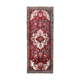 Vintage Red Wool Persian Rug Handmade Traditional Oriental Wool Runner Rug - 105x265cm