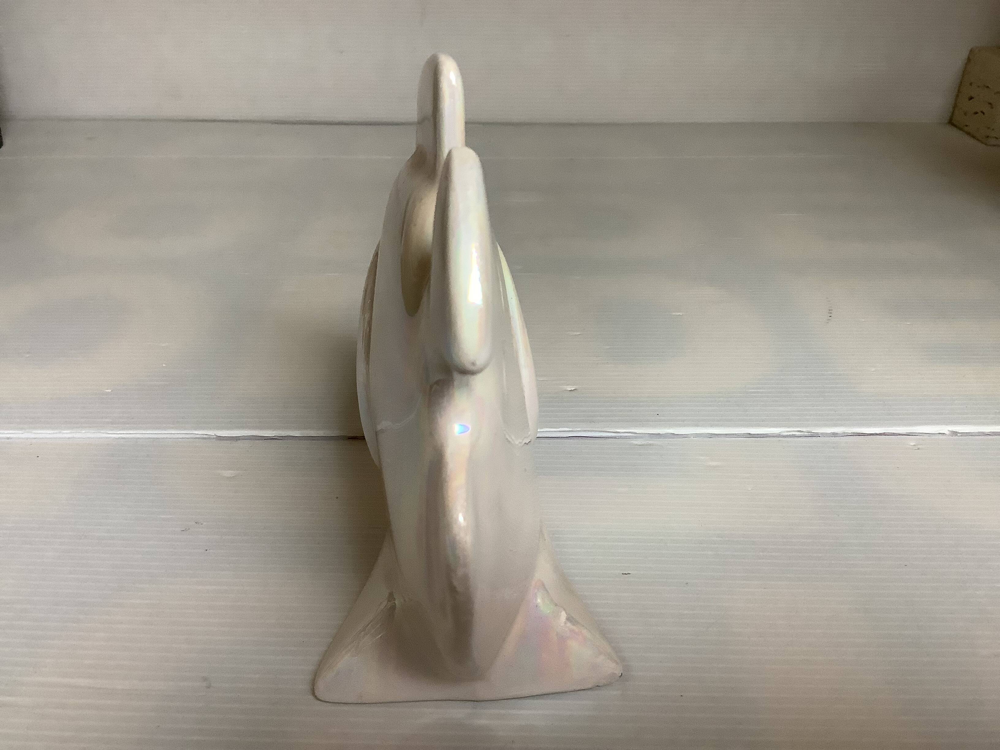 Iridescent white fish