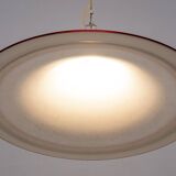 Mid-Century Modern Italian Chandelier Hat Murano Glass, 1970