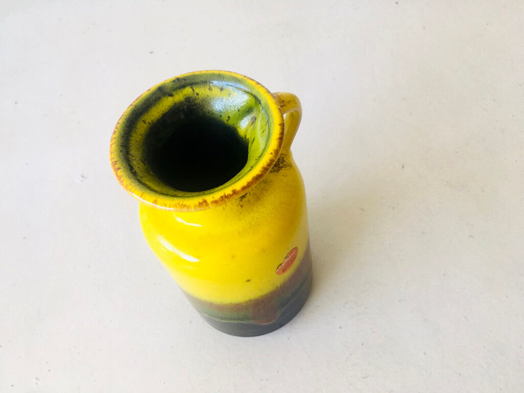 German vintage ceramic vase, Jaba, 1970s