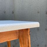 Formica dining table or desk and vintage wood