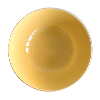 Pastel yellow ceramic salad