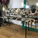 Banc tapissé