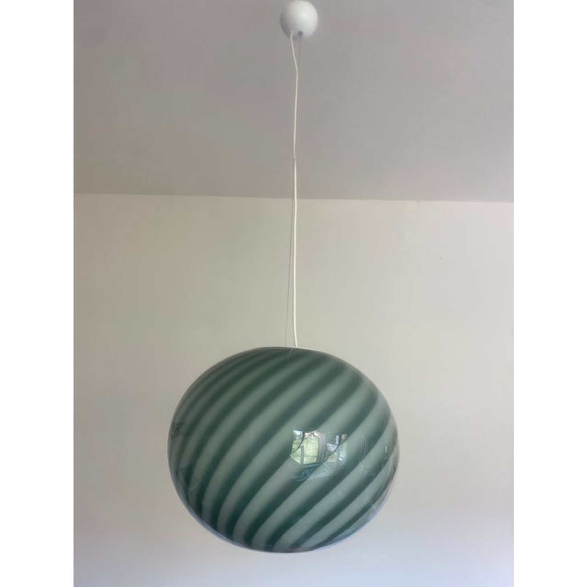 Suspension en verre de murano