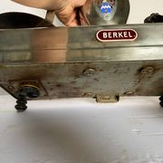 Old Berkel vintage industrial market gardener stainless steel commercial scale 1970