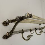 Wall coat rack, circa 1920