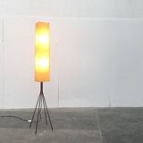 German floor lamp in metal and plastic by Hesse Leuchten, 1960s.