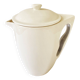 Contemporary earthenware teapot
