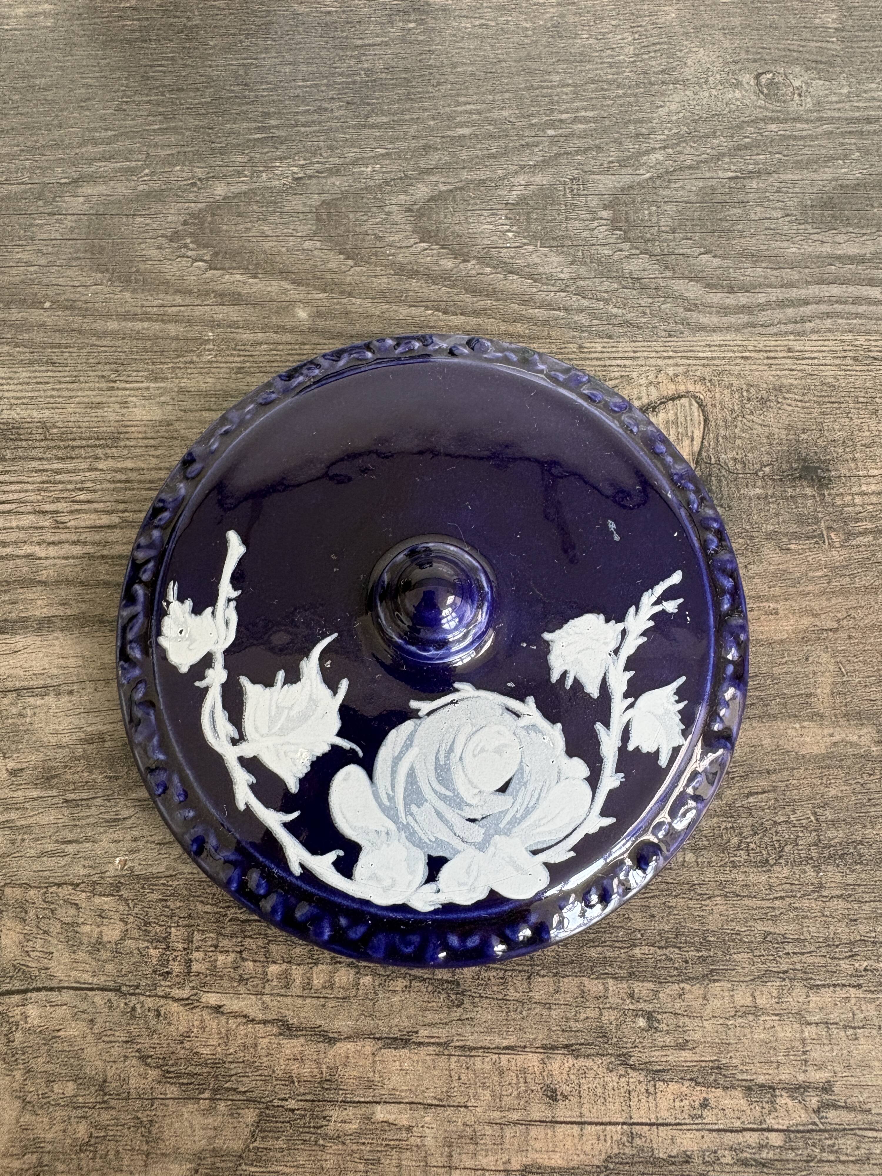 Vintage Italian Blue Ceramics