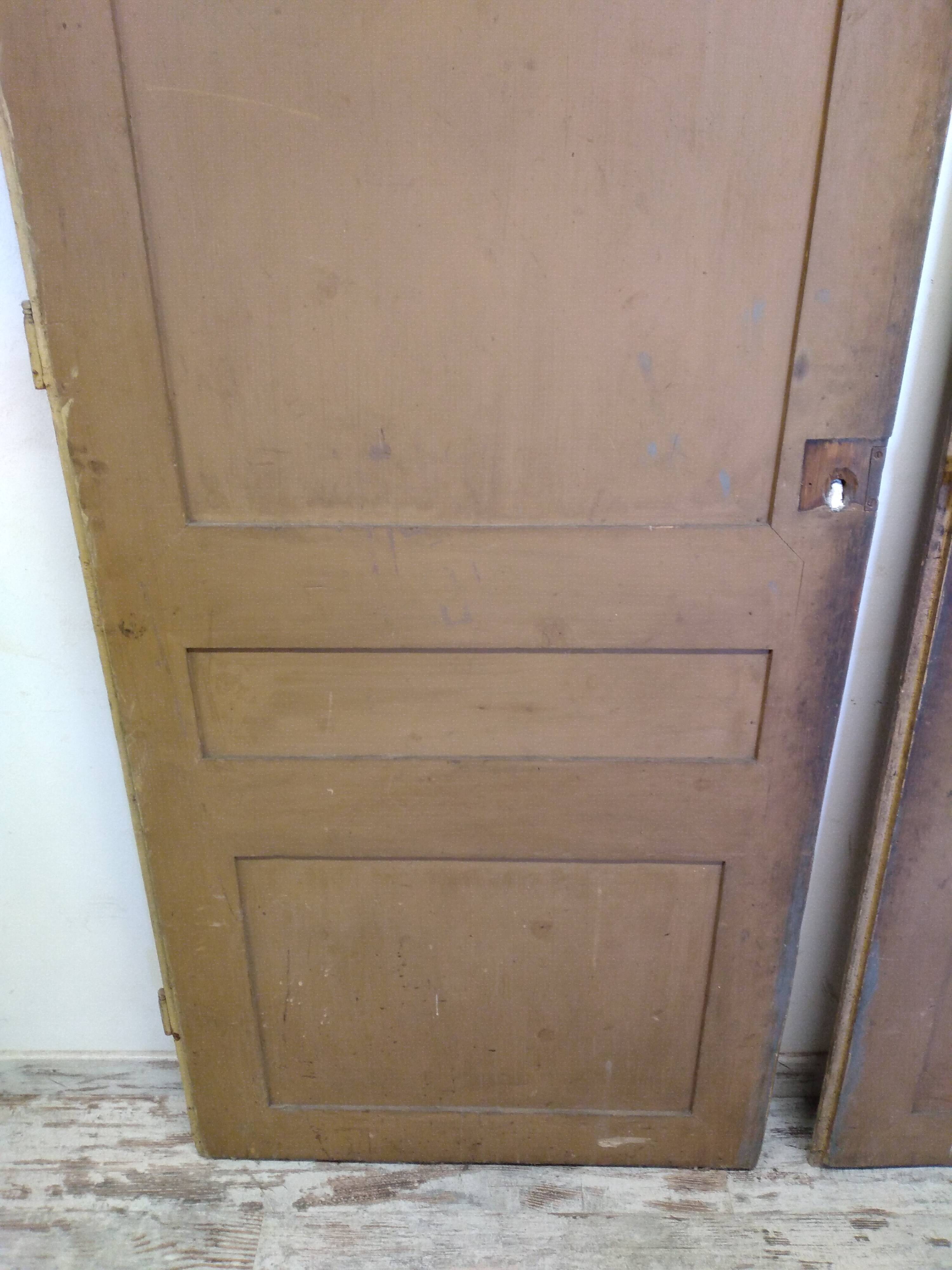 Antique closet doors